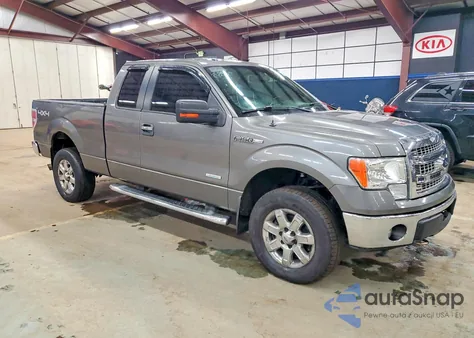2013 Ford F150 Super Cab из США, поврежденный, VIN 1FTFX1ET5DFC38038